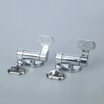 Bathroom accessory plastic toilet seat cover with soft close toilet seat hinges