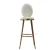 Import Beautiful furniture rose or golden chair king bar stools with high legs bar chair from China