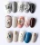 Import Beauty Supply Crack Turquoise Stone Nail Art Japanese Style DIY 3D Nail Decorations from China