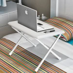 Bedroom furniture,hot sale China antique cheap foldable laptop table bed computer desk