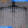 Beelee Bathroom Faucet Accessory 10 Inch LED Rain Shower Head, Oil Rubbed Bronze Black