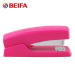 Beifa Brand SE0008 Pure Color Student Office Suppliers Plastic Desktop Paper Stapler