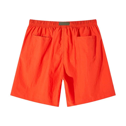 Belt Nylon Shorts Streetwear 100 Polyester Blank Solid Color Custom Mens Shorts