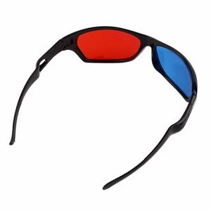 Best polarized red and blue Lens 3D Glasses for LCD Movie Video