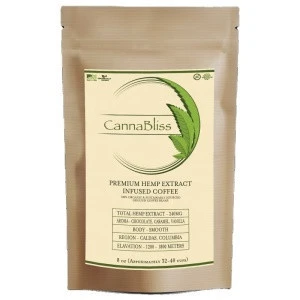 Best Quality CBD Hemp Infused  Ground Coffee USA Made Bulk 100 Pound Bag