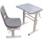 Import Best quality QJX1103 adjustable height children desk/table and chair from China