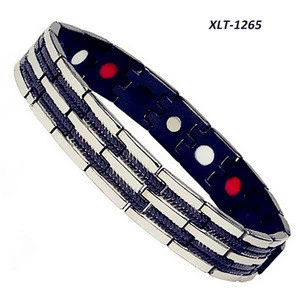 Best quality titanium men 4in 1 elements magnetic bracelet