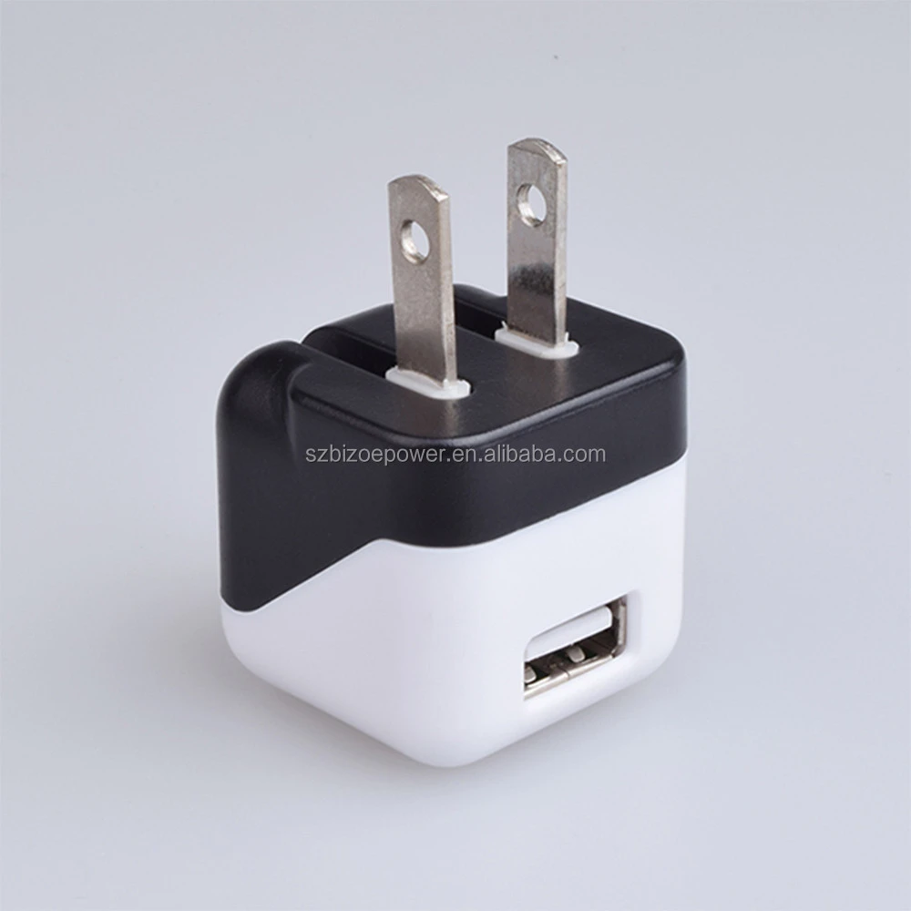 Best quality white/black 5V1A Power Adapter for mobile phone