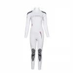 BESTDIVE Yamamoto Neoprene 1.5-3mm one-piece Pearl-white Wetsuit for Female Freediving