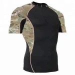 BJJ RASH GUARD, MMA SHORT SLEEVE TIGHT WEAR MMA RASH GUARD