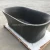 Black Ancient Wooden Vein Marble Bathtub Freestanding Bath Tub