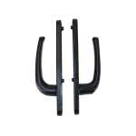 Black and white or custom aluminum trim corners aluminium window handle lock