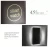 Import Black Matt Custom Logo Smart Watch Rigid Setup Box With Hot stamp And Pillow from China