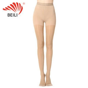 body shaper stockings to beauty legs  waist high compression pantyhose high elastic slim support hose