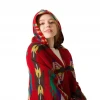Boho ethnic pashmina scarves cashmere like shawls winter hooded shawl with a hoodie