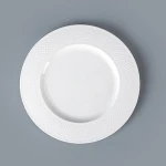 bone china  plates restaurant crockery dinnerware like diamond