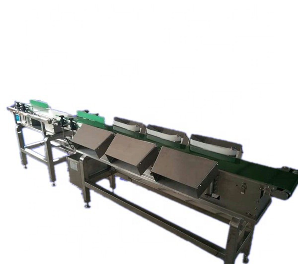 box automatic food/fruit weight sorting grading machine