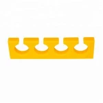 BPA Free Eco-friendly New Design Durable Soft Customized Colorful Silicone Finger Care Accessories Toe Nail Tool Separator