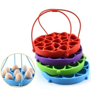 BPA Free Silicone Egg Steamer Rack for Pot Accessories