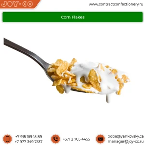 Buy Breakfast Cereal Topper Sweet Corn Flakes With D95 from JOLLY YUM, Russia Tradewheel.com