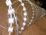 BTO-22 CBT-65 Concertina Blade Razor Barbed Wire / Razor Wire