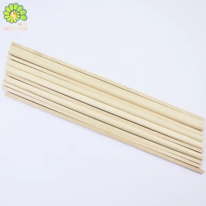 bulk packing machine feeding round ice cream stick birch wood round stick