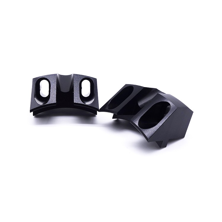 Buy direct from china manufacturer CNC machining milled lock block  parts with aluminum anodizing