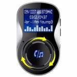 Car Bluetooth Charger FM Radio Transmitter MP3 Music Player Hand-Free Kit With Dual USB Charging Port LCD Display New Model