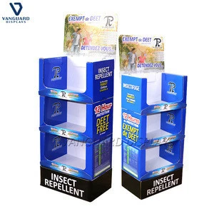Cardboard Promotion Floor Display Stand Paper Rack, Factory Direct Sale Paper Corrugated Tabletop Cardboard Display Stands Box