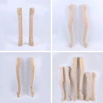 Carved Antique Wooden Table Furniture Legs