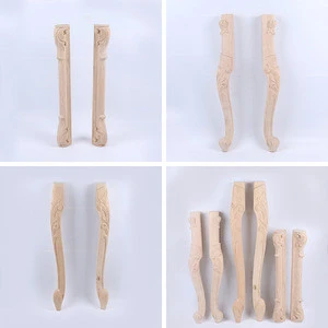 Carved Antique Wooden Table Furniture Legs
