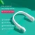 Import CE 2020 mini usb portable leafless hanging neck fan with rechargeable battery wind Wearable hand free lazy bladeless neck cooler from China