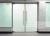 Import CE certified 8mm 10mm 12mm glass swing door from China