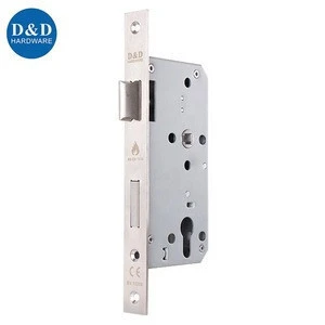 CE Fire Rated high security mortise door lock set for Metal Door
