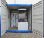 CE Moving Crematorium Furnace Equipment Container Type Burn Human Corpse Factory Supply Field Installation Free 2021