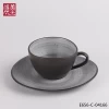 Ceramic Porcelain Coffee Cups And Saucers Sets for restaurant
