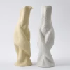 Ceramic vase nordic modern minimalist creative home soft decoration ceramic vase irregular tall flower vases wholesale