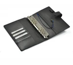 certificate leather presentation file folder supplier a4 file folder