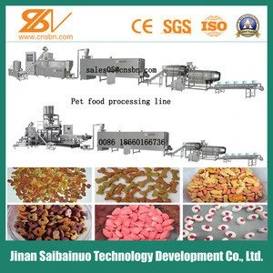 CE,SGS certificate Animal Food/Feed Production line, Pet Food Processing Machinery