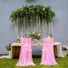 Chair Sashes Wedding Decorative  For Wedding Reception Baby Shower Birthday Party Bridal Shower Christmas