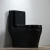 Import chaozhou modern design toilet bowl ceramic bathroom black color chinese wc toilet from China