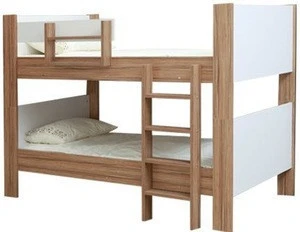 Cheap Dormitory Furniture Wooden Bunk Bed For Two - D802