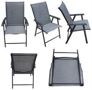 Cheap folding chairs and square table garden set