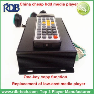 cheap hdd media player with one-key copy function,replacement of low-cost media player