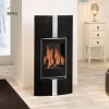Cheap pellet stove stone surrounds decorative sandstone fireplace sandstone for wood burning heating stove stone stove surrounds