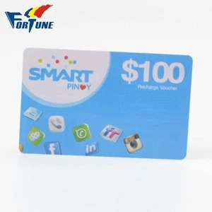 Cheap Price Carte De Visite Pvc Phone Scratch Cards