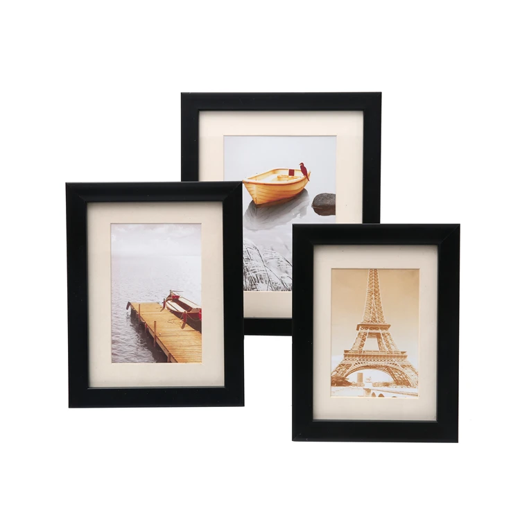 Cheap Wholesale Standing Plastic Photo Frame Vintage 10*15 Picture Photo Frame With Plexiglass