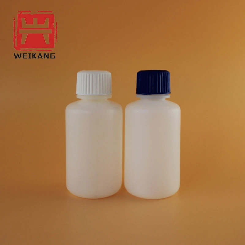 Chemical Plastic Reagent Bottle PP/HDPE Wide Mouth 8ml-1000ml Manufacturer