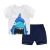 Import Children&#x27;s summer baby clothing sets short-sleeved suit new T-shirt + pants cartoon printing boy girl child clothes sets from China