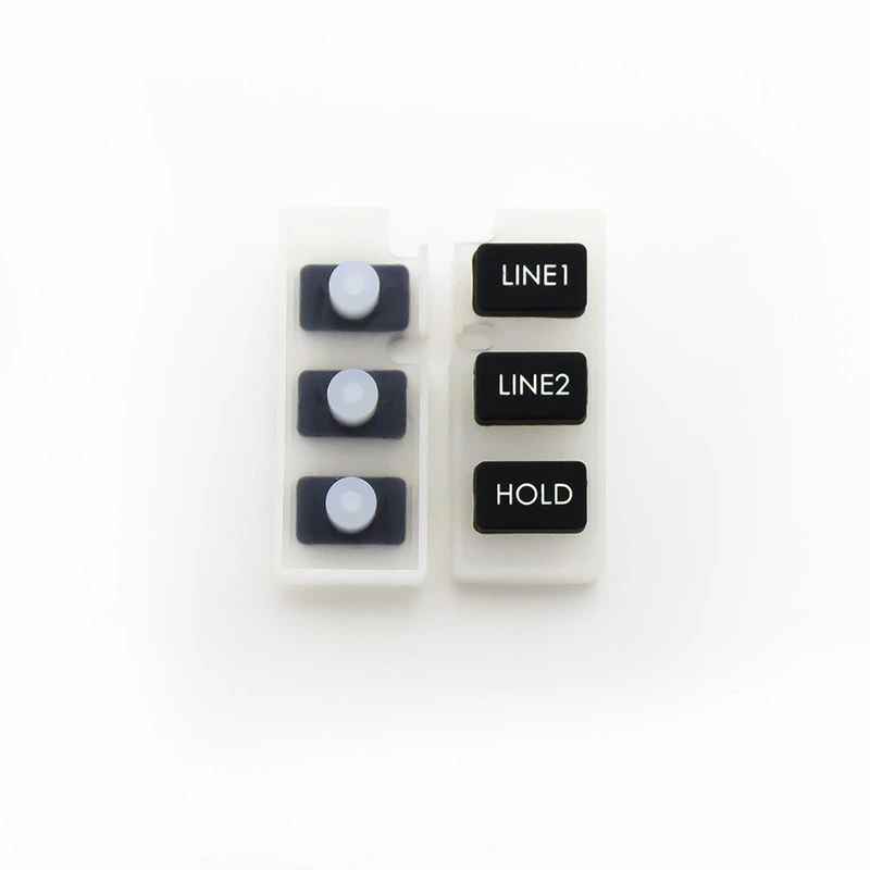 China Conductive Electronic Silicone Rubber Remote Control Keypad Buttons